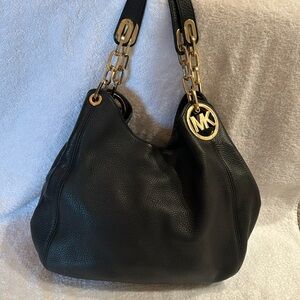 MK black large handbag